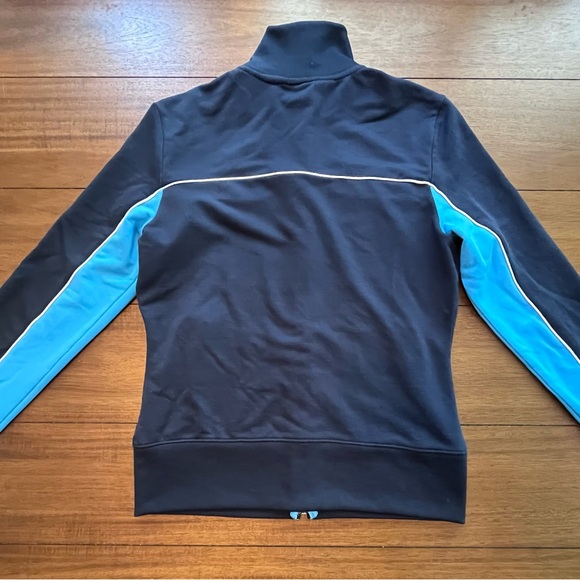 Women’s Le Tigre Navy retro jacket size large - Picture 6 of 10